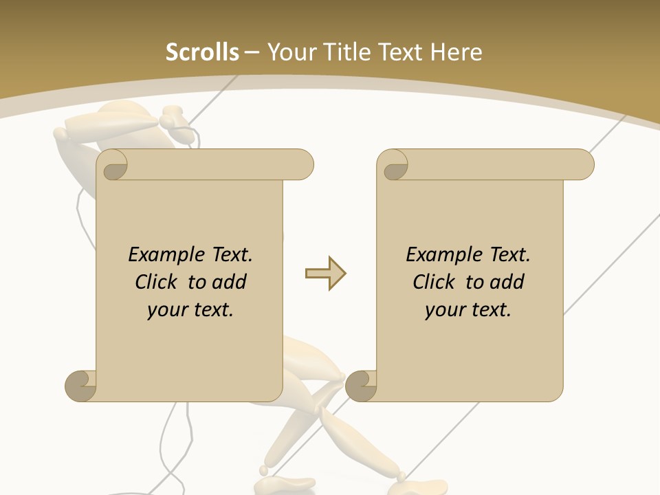 Person Mannequin Tension PowerPoint Template