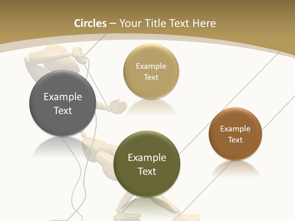 Person Mannequin Tension PowerPoint Template