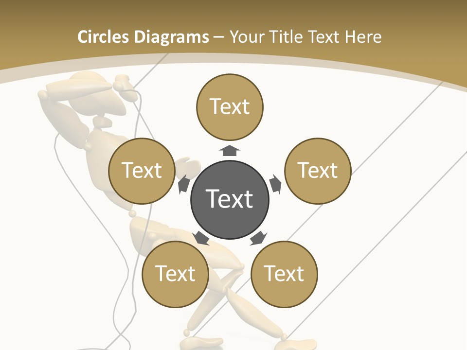 Person Mannequin Tension PowerPoint Template