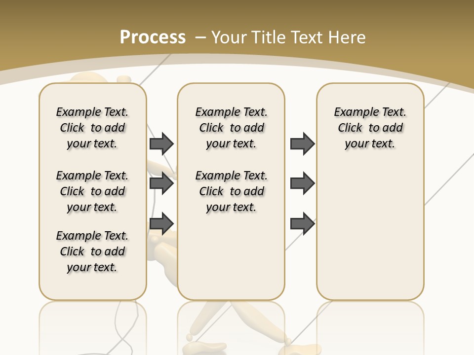 Person Mannequin Tension PowerPoint Template