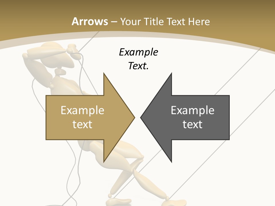 Person Mannequin Tension PowerPoint Template