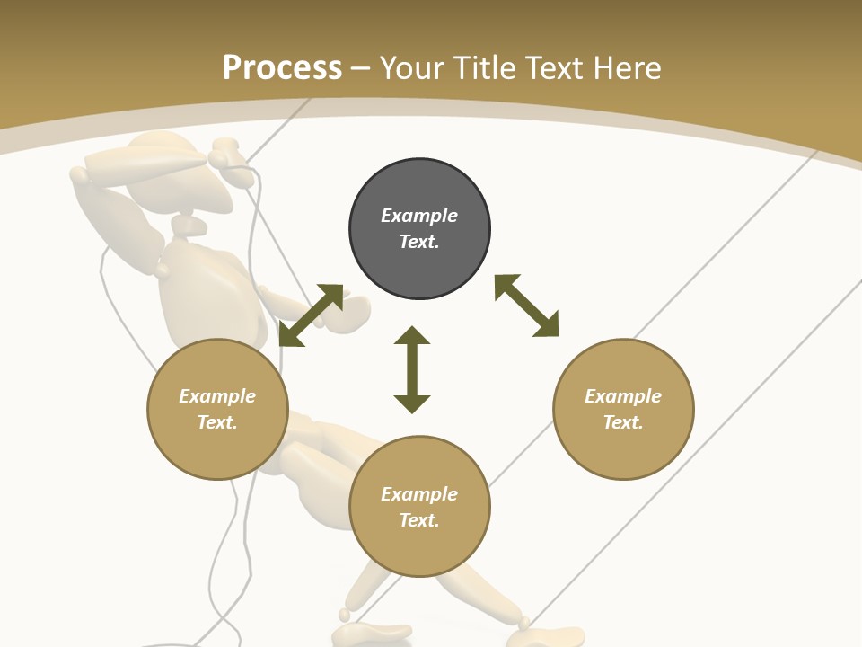 Person Mannequin Tension PowerPoint Template