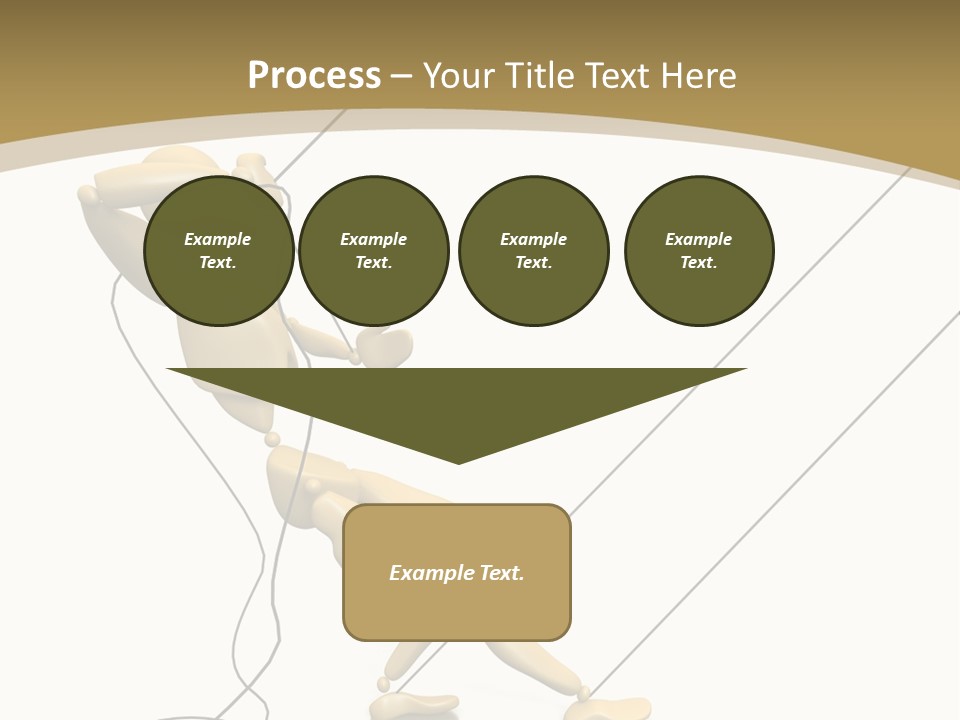 Person Mannequin Tension PowerPoint Template