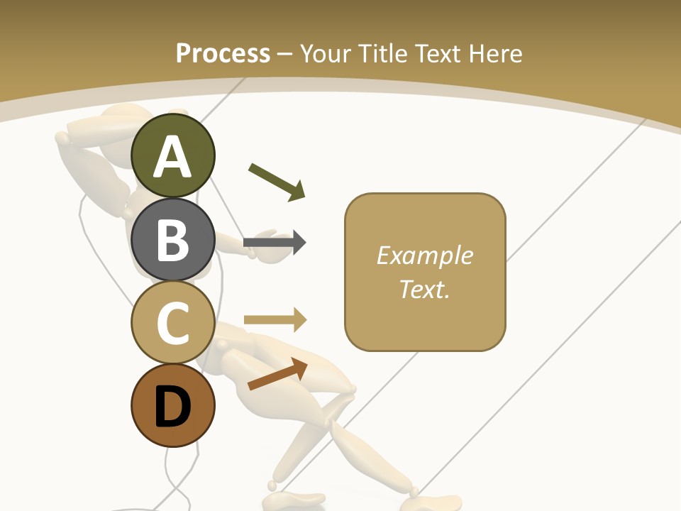 Person Mannequin Tension PowerPoint Template