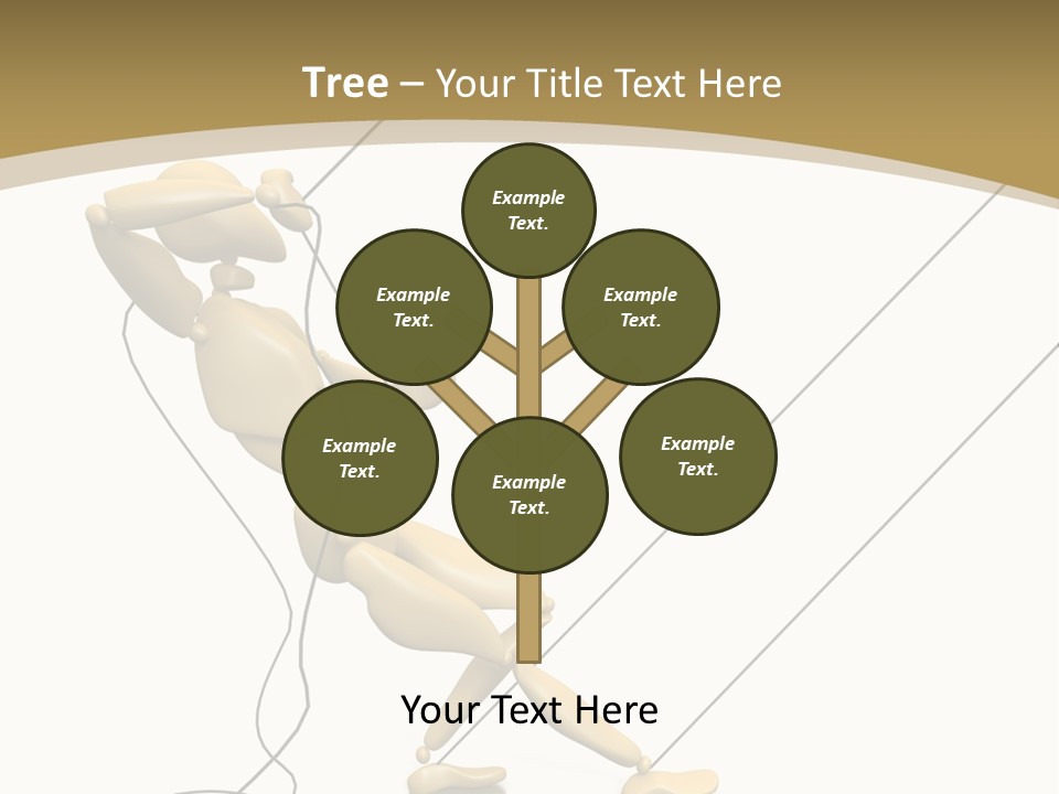 Person Mannequin Tension PowerPoint Template