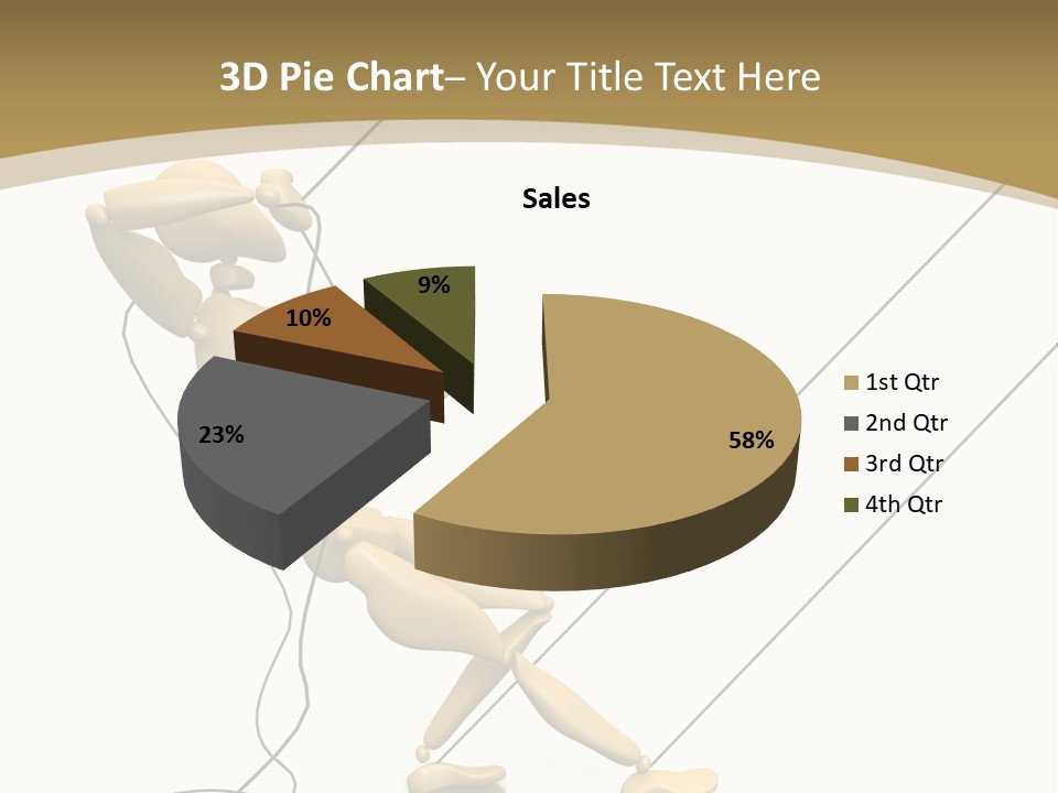 Person Mannequin Tension PowerPoint Template