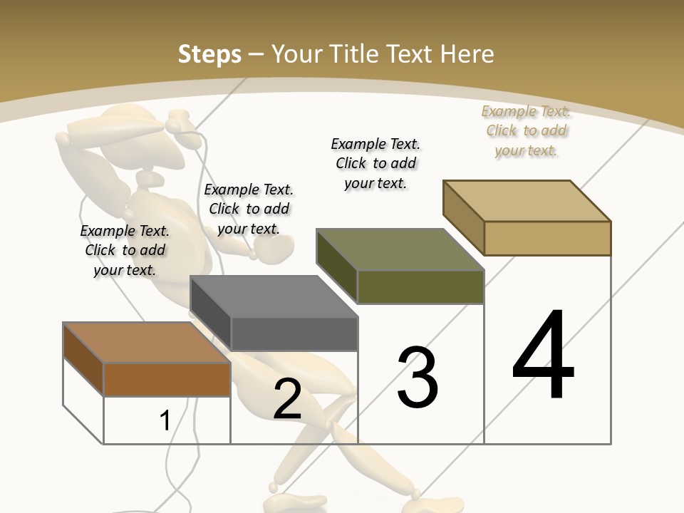 Person Mannequin Tension PowerPoint Template