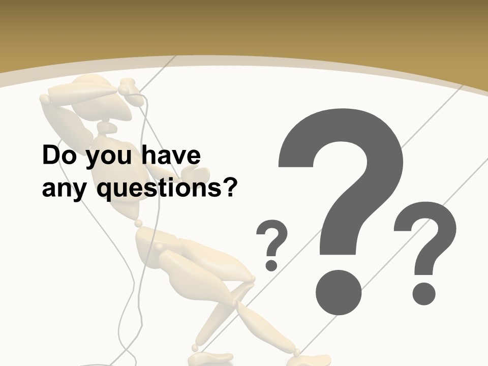 Person Mannequin Tension PowerPoint Template