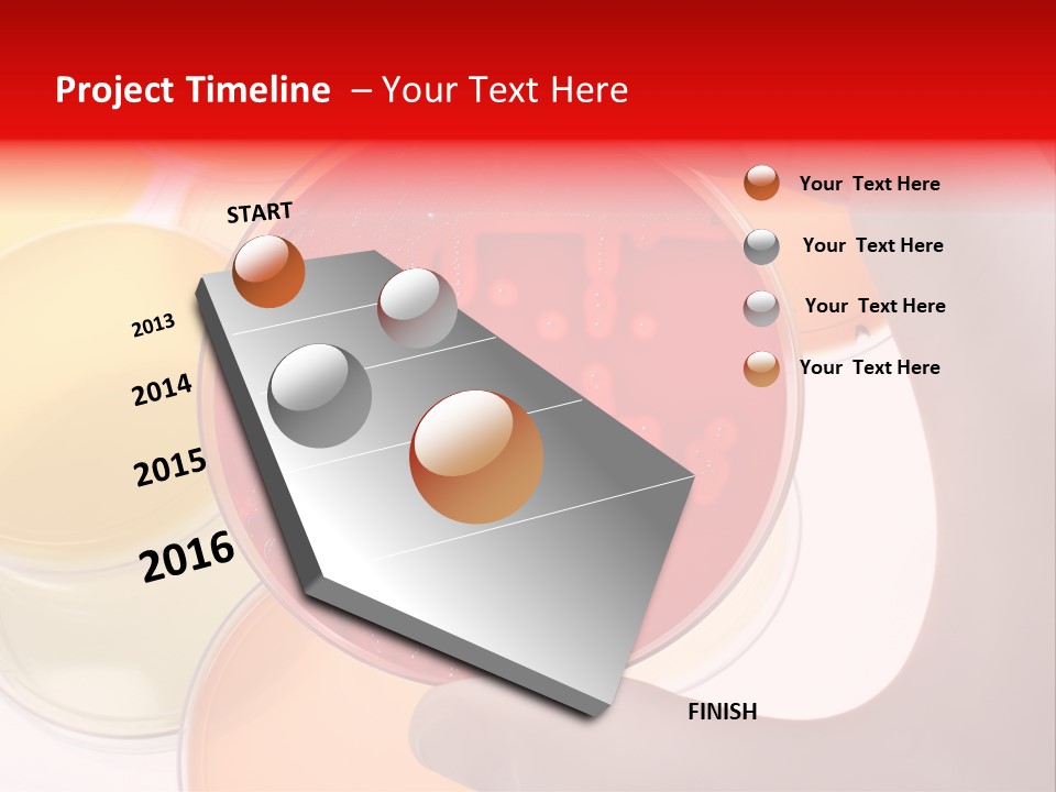 Diagnostics Bacteria Disease PowerPoint Template