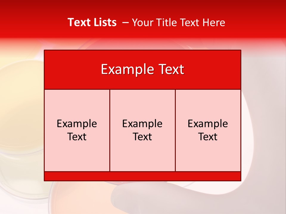Diagnostics Bacteria Disease PowerPoint Template