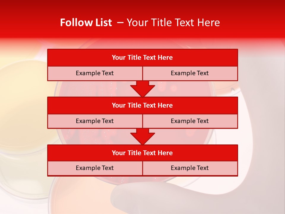 Diagnostics Bacteria Disease PowerPoint Template