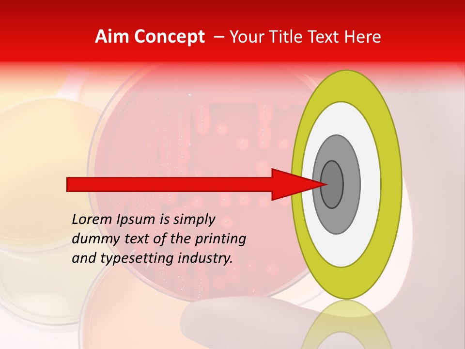Diagnostics Bacteria Disease PowerPoint Template