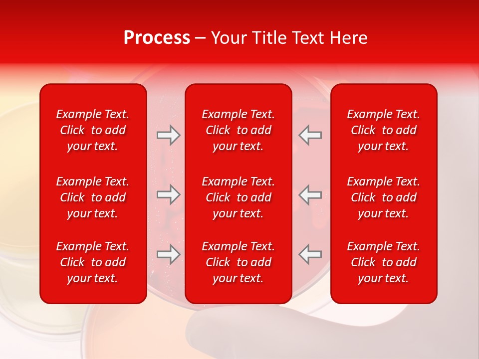 Diagnostics Bacteria Disease PowerPoint Template