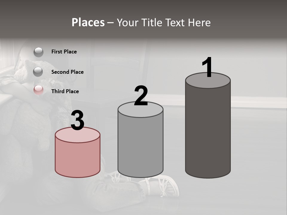 Punish Psychology Girl PowerPoint Template