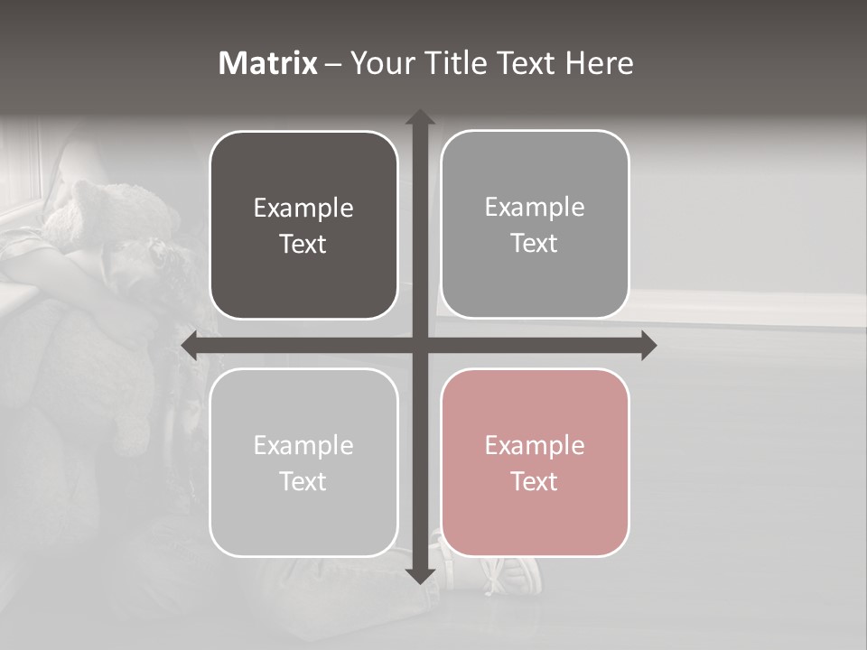 Punish Psychology Girl PowerPoint Template