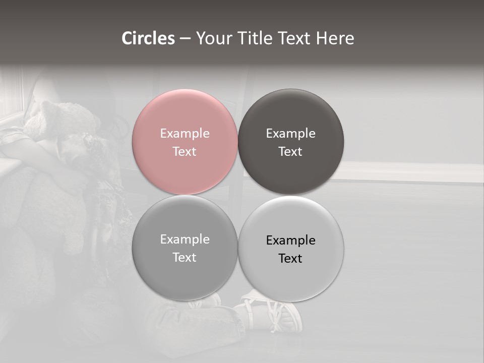 Punish Psychology Girl PowerPoint Template