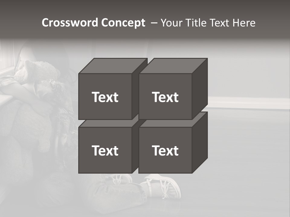 Punish Psychology Girl PowerPoint Template