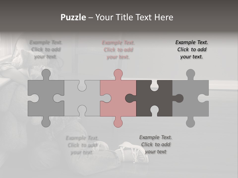 Punish Psychology Girl PowerPoint Template