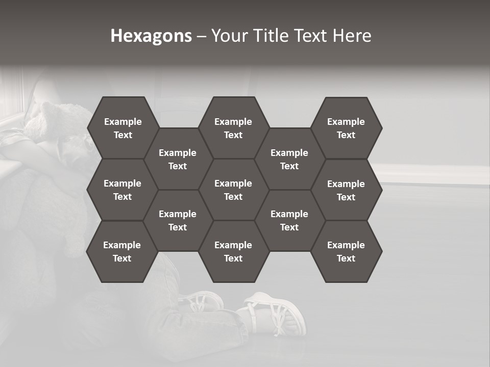 Punish Psychology Girl PowerPoint Template