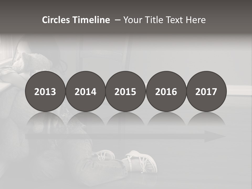 Punish Psychology Girl PowerPoint Template