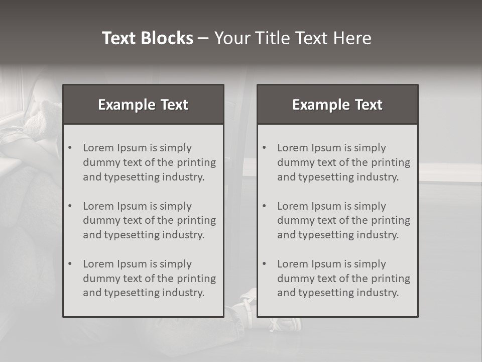 Punish Psychology Girl PowerPoint Template