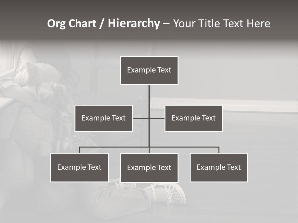 Punish Psychology Girl PowerPoint Template