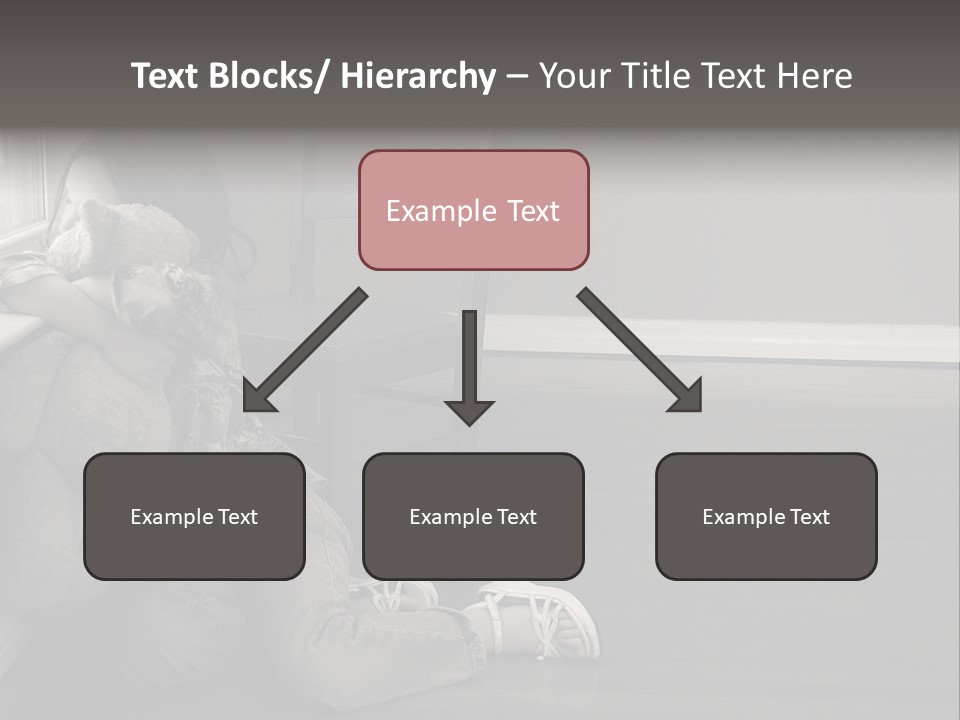 Punish Psychology Girl PowerPoint Template