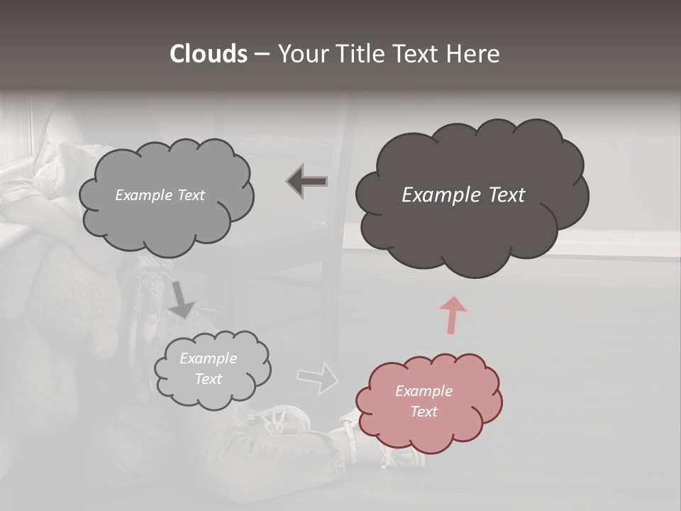 Punish Psychology Girl PowerPoint Template