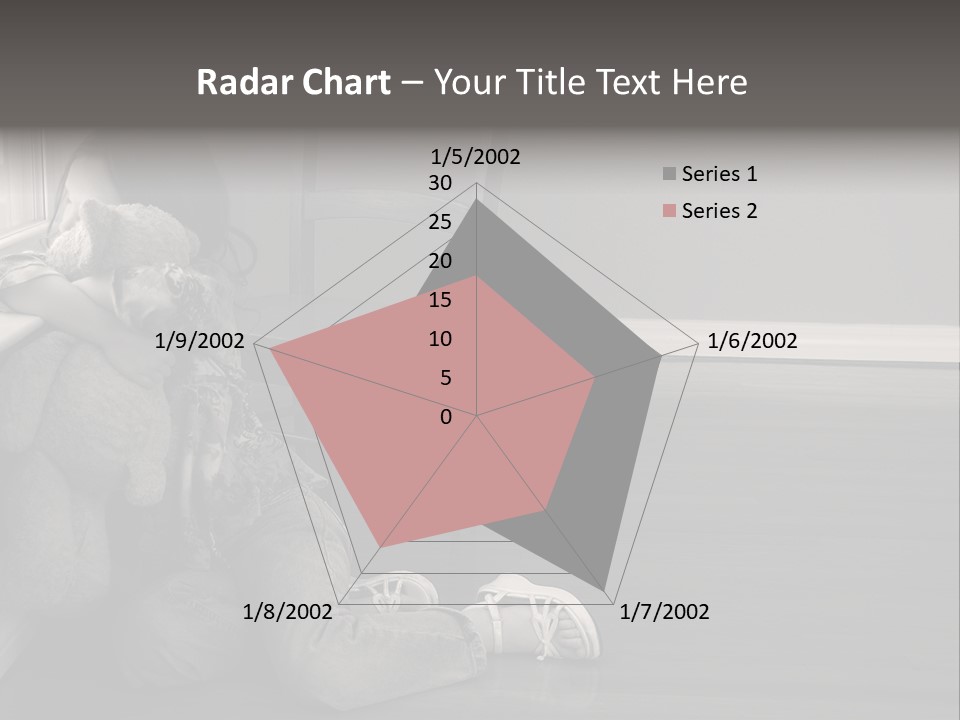 Punish Psychology Girl PowerPoint Template