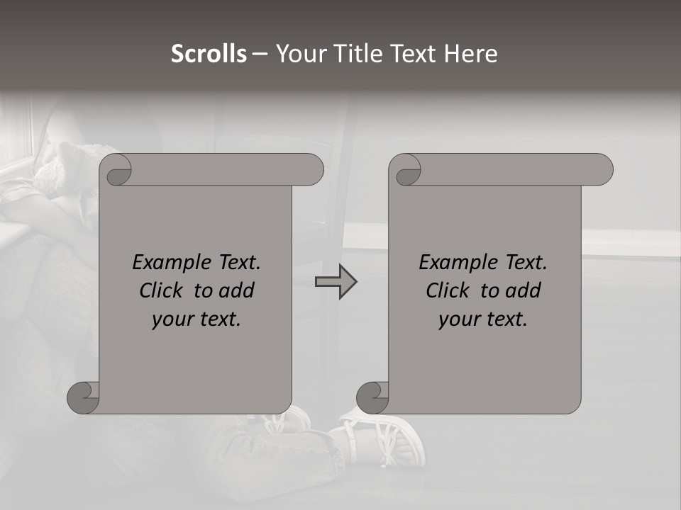 Punish Psychology Girl PowerPoint Template