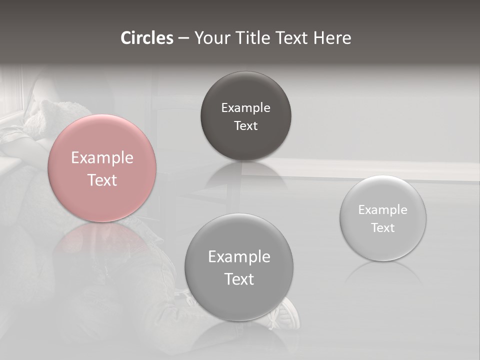 Punish Psychology Girl PowerPoint Template