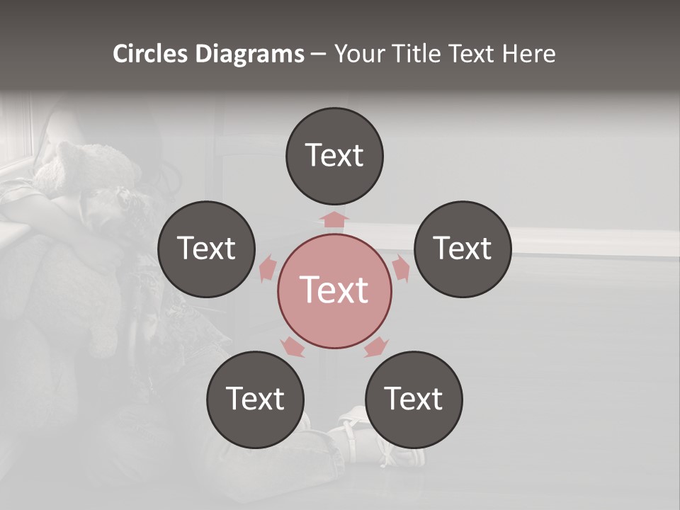 Punish Psychology Girl PowerPoint Template