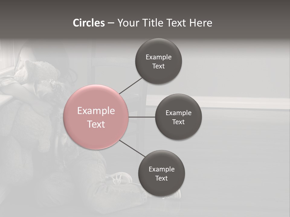 Punish Psychology Girl PowerPoint Template