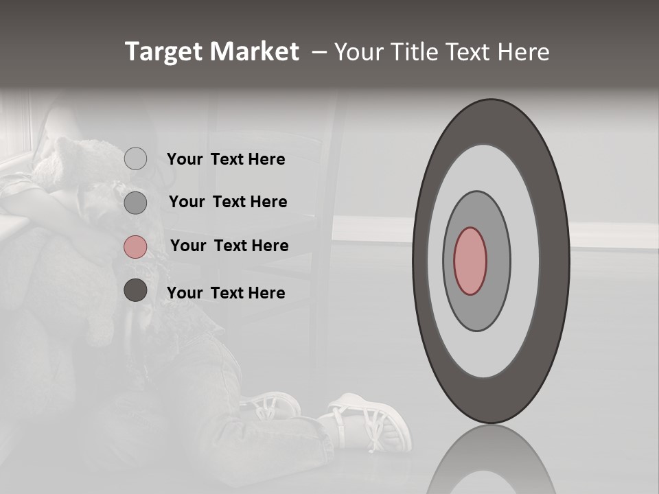 Punish Psychology Girl PowerPoint Template