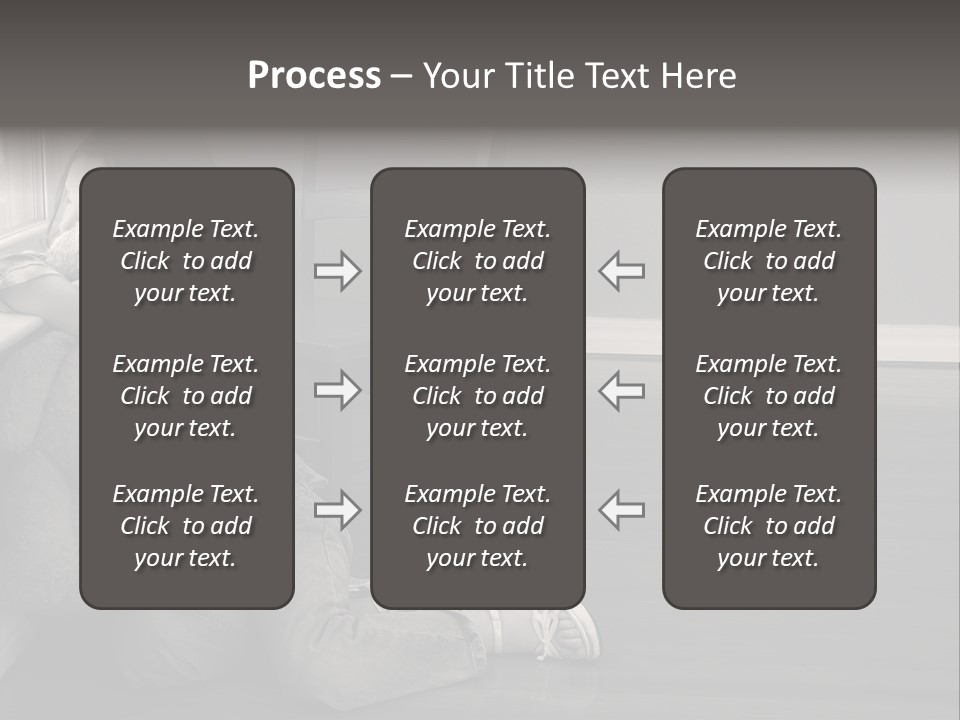 Punish Psychology Girl PowerPoint Template