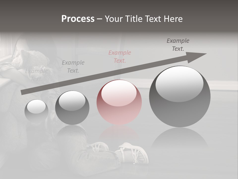 Punish Psychology Girl PowerPoint Template