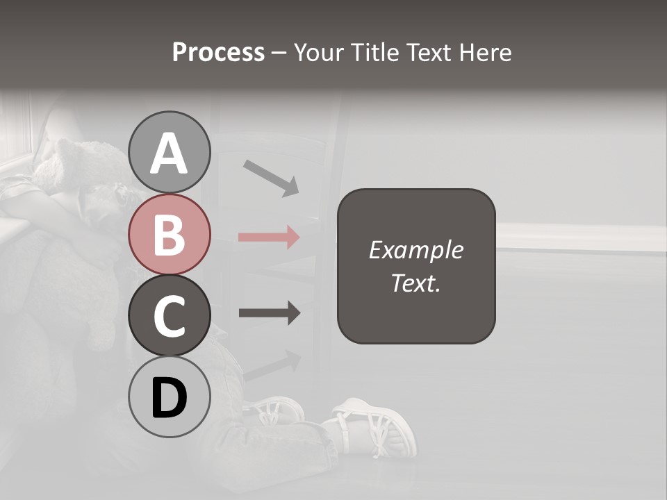 Punish Psychology Girl PowerPoint Template