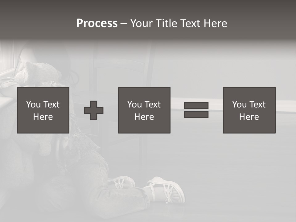 Punish Psychology Girl PowerPoint Template