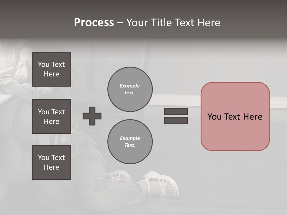 Punish Psychology Girl PowerPoint Template