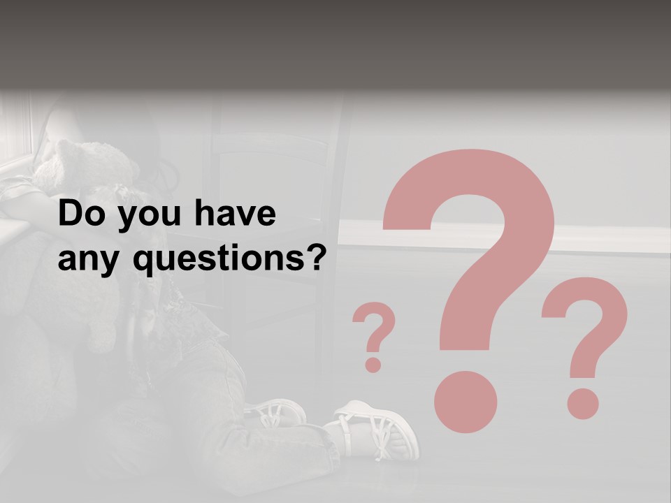 Punish Psychology Girl PowerPoint Template