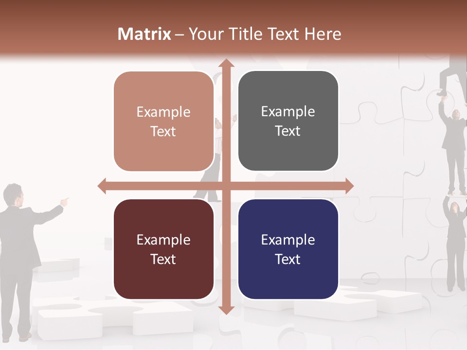 Implementation Jigsaw Playing PowerPoint Template
