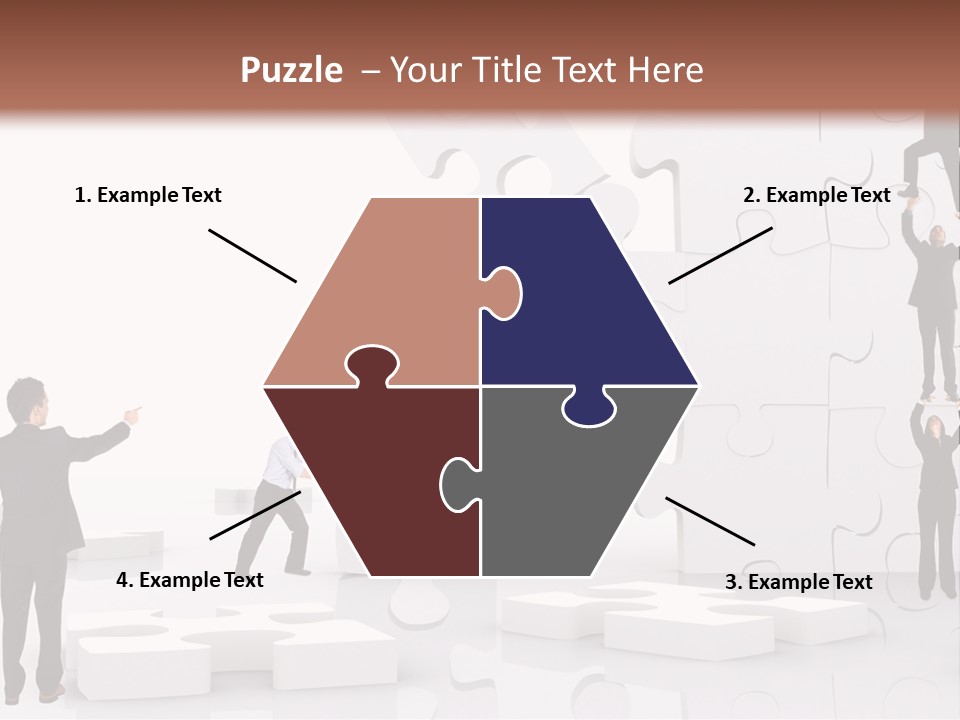 Implementation Jigsaw Playing PowerPoint Template