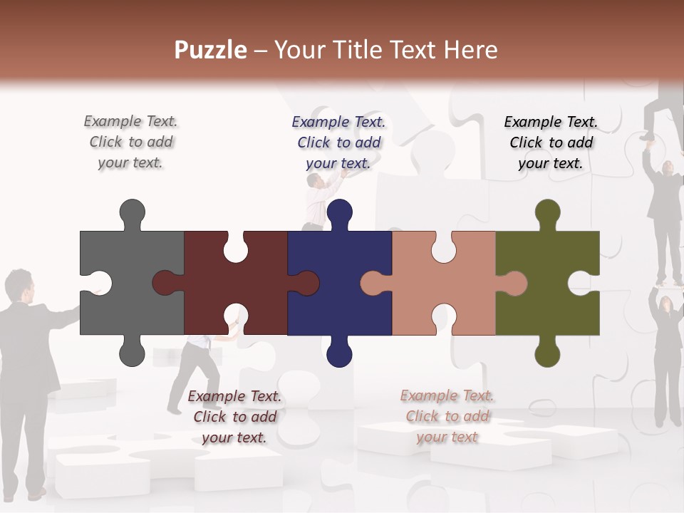 Implementation Jigsaw Playing PowerPoint Template