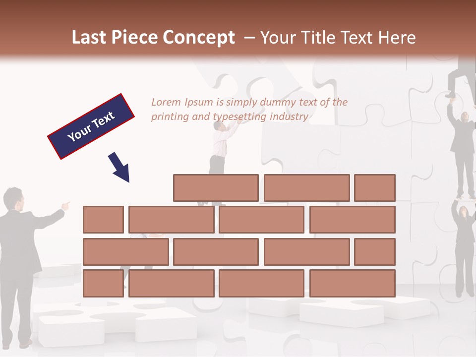 Implementation Jigsaw Playing PowerPoint Template