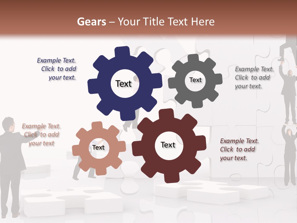 Implementation Jigsaw Playing PowerPoint Template