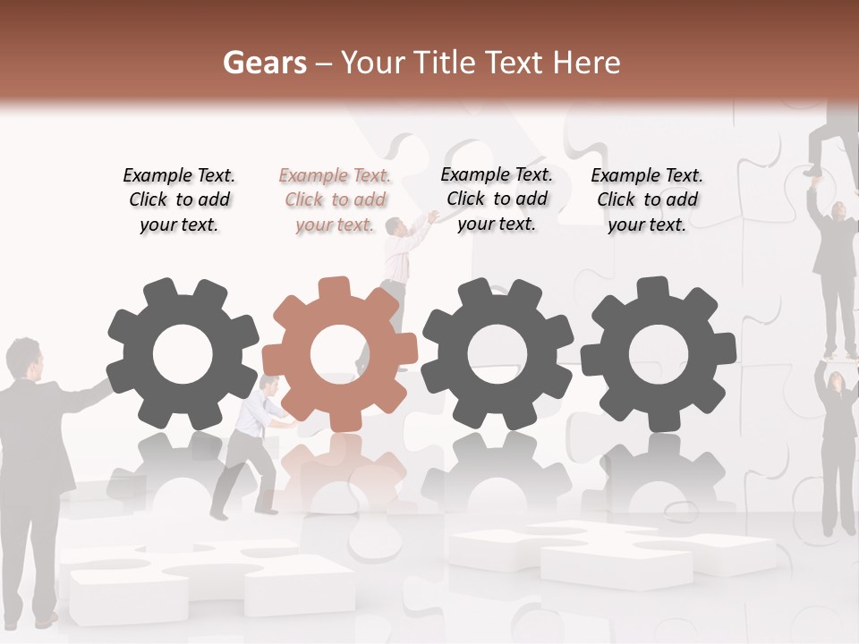 Implementation Jigsaw Playing PowerPoint Template