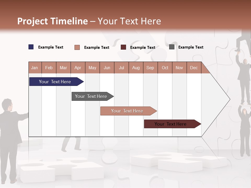 Implementation Jigsaw Playing PowerPoint Template