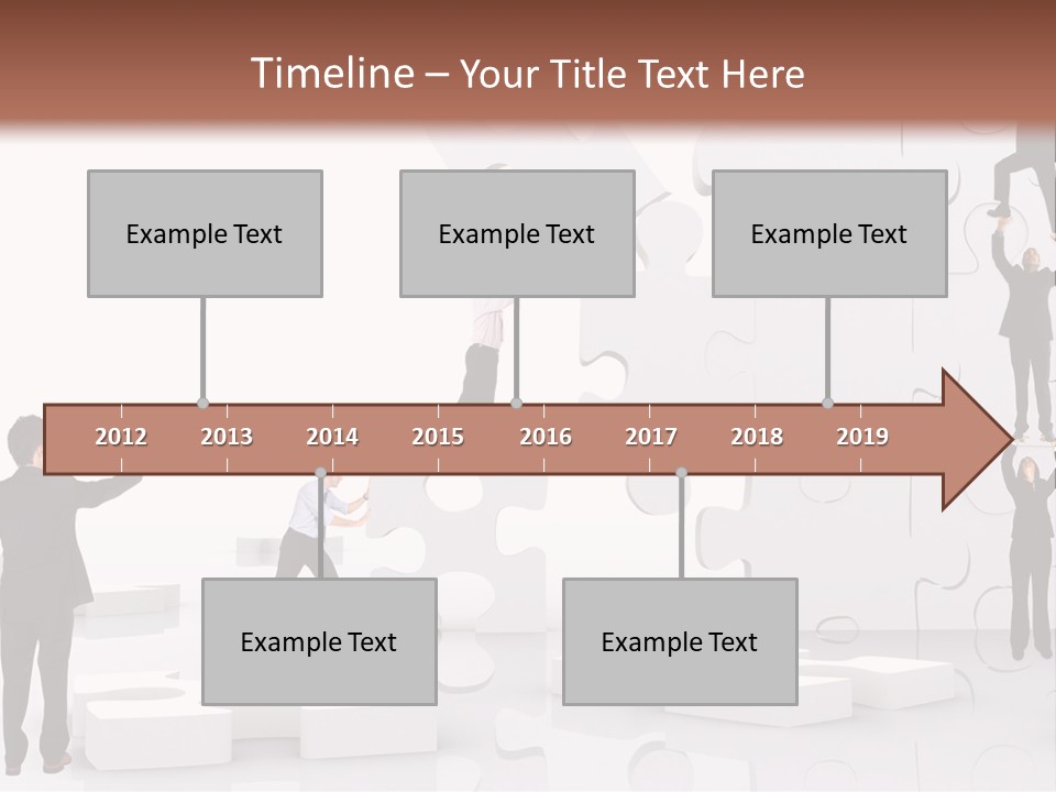 Implementation Jigsaw Playing PowerPoint Template