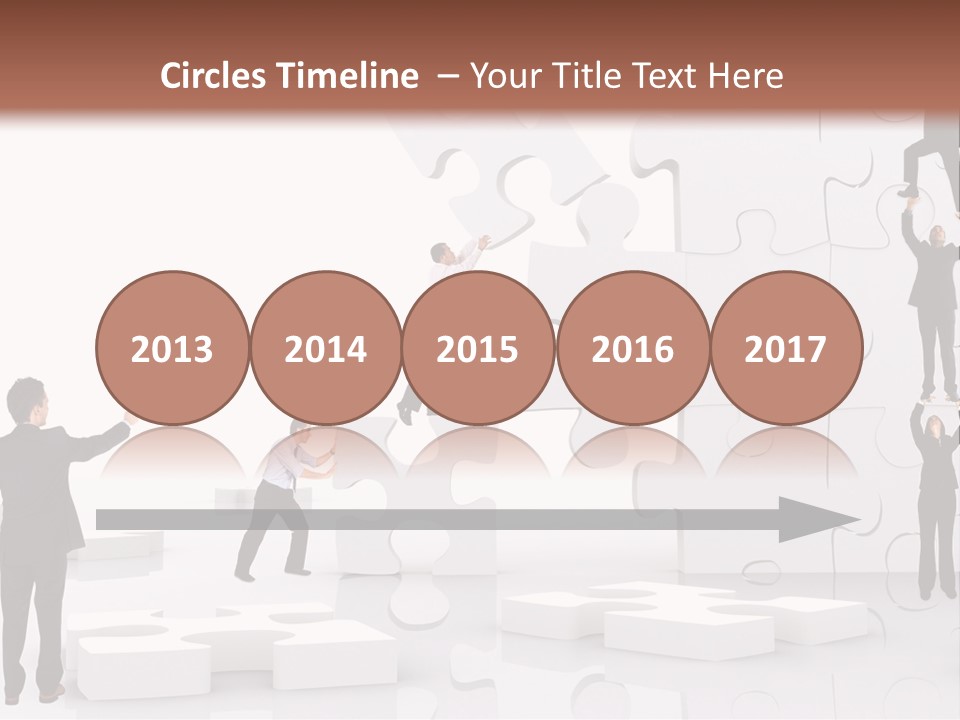 Implementation Jigsaw Playing PowerPoint Template