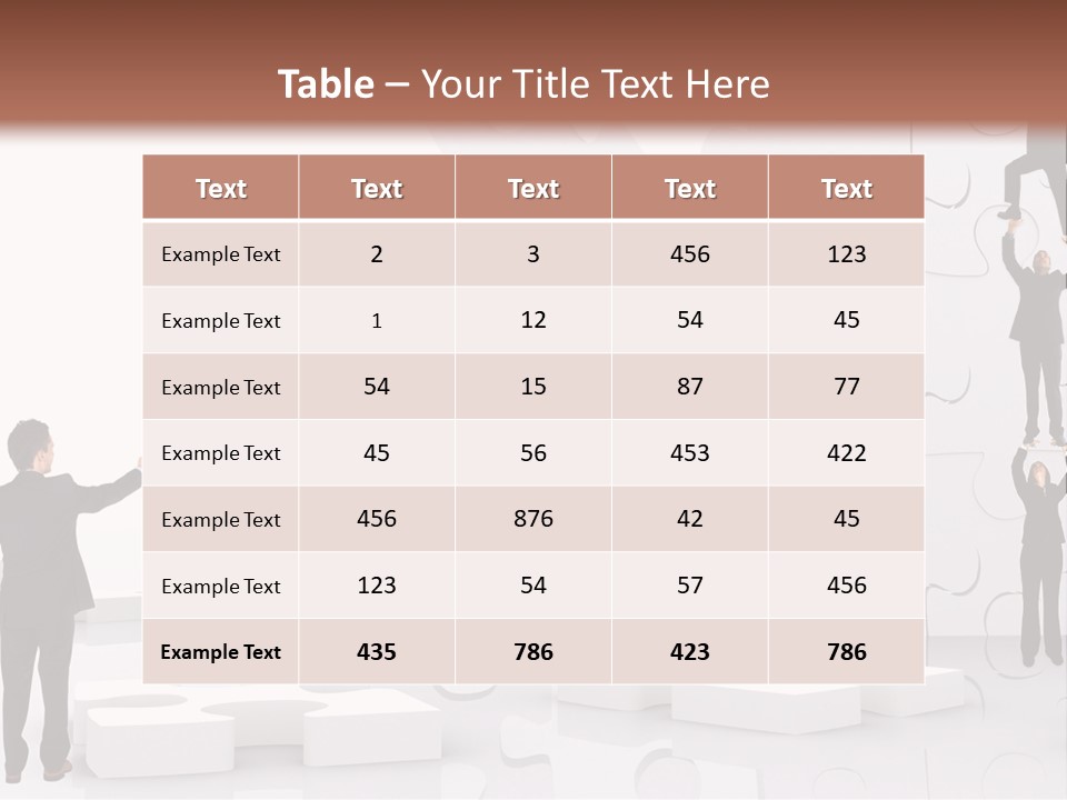 Implementation Jigsaw Playing PowerPoint Template